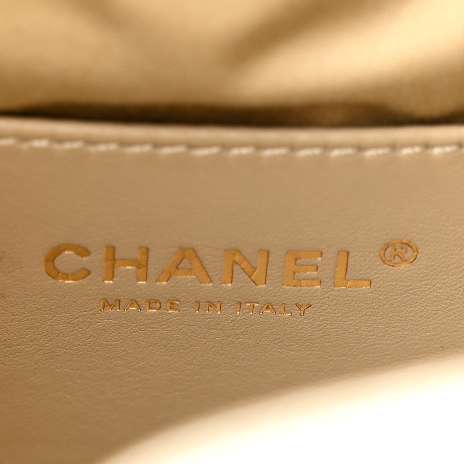 Chanel Metallic Caviar Quilted Small Chanel 25 Handbag Gold 6 of 10