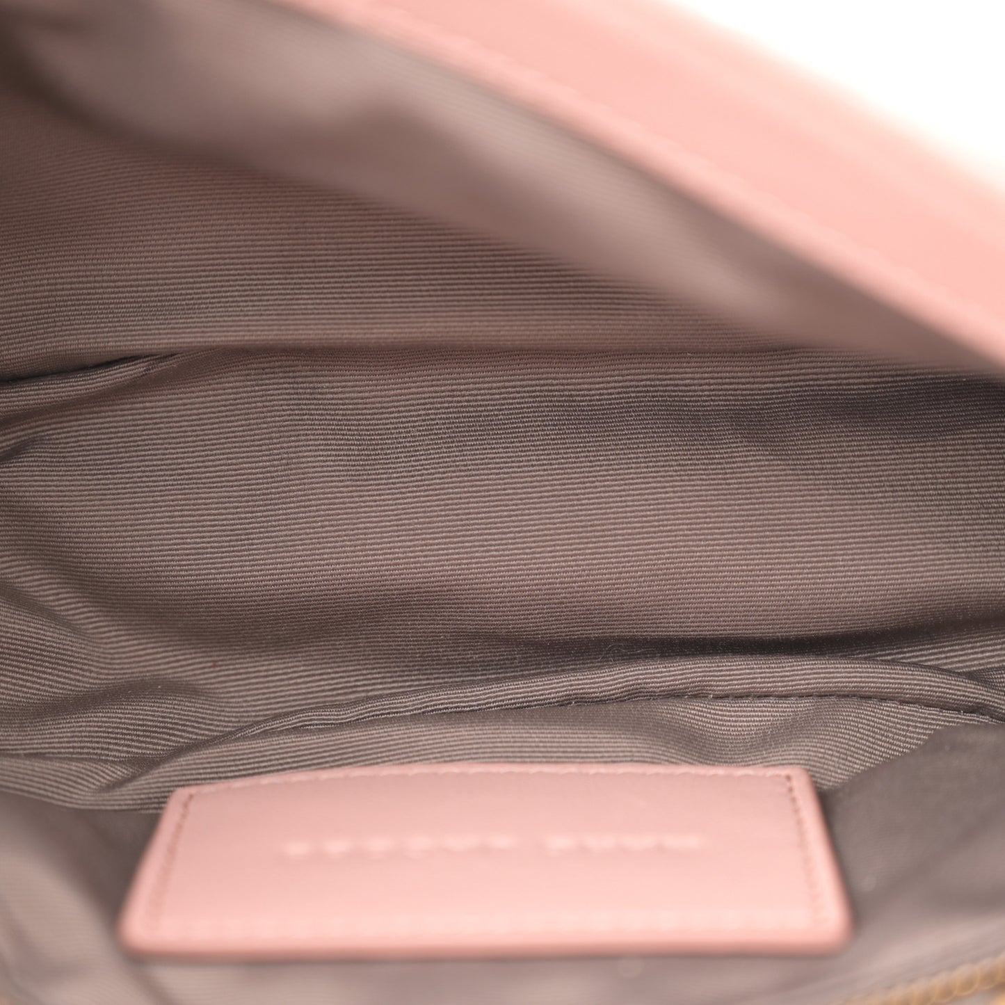 Lambskin Quilted Medium J Marc Shoulder Bag Rose