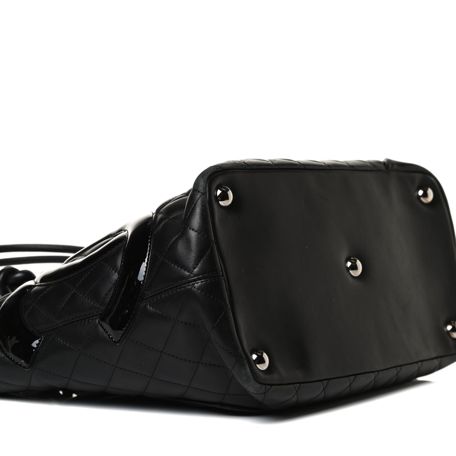 Chanel Calfskin Quilted Large Cambon Tote Black 9 of 19