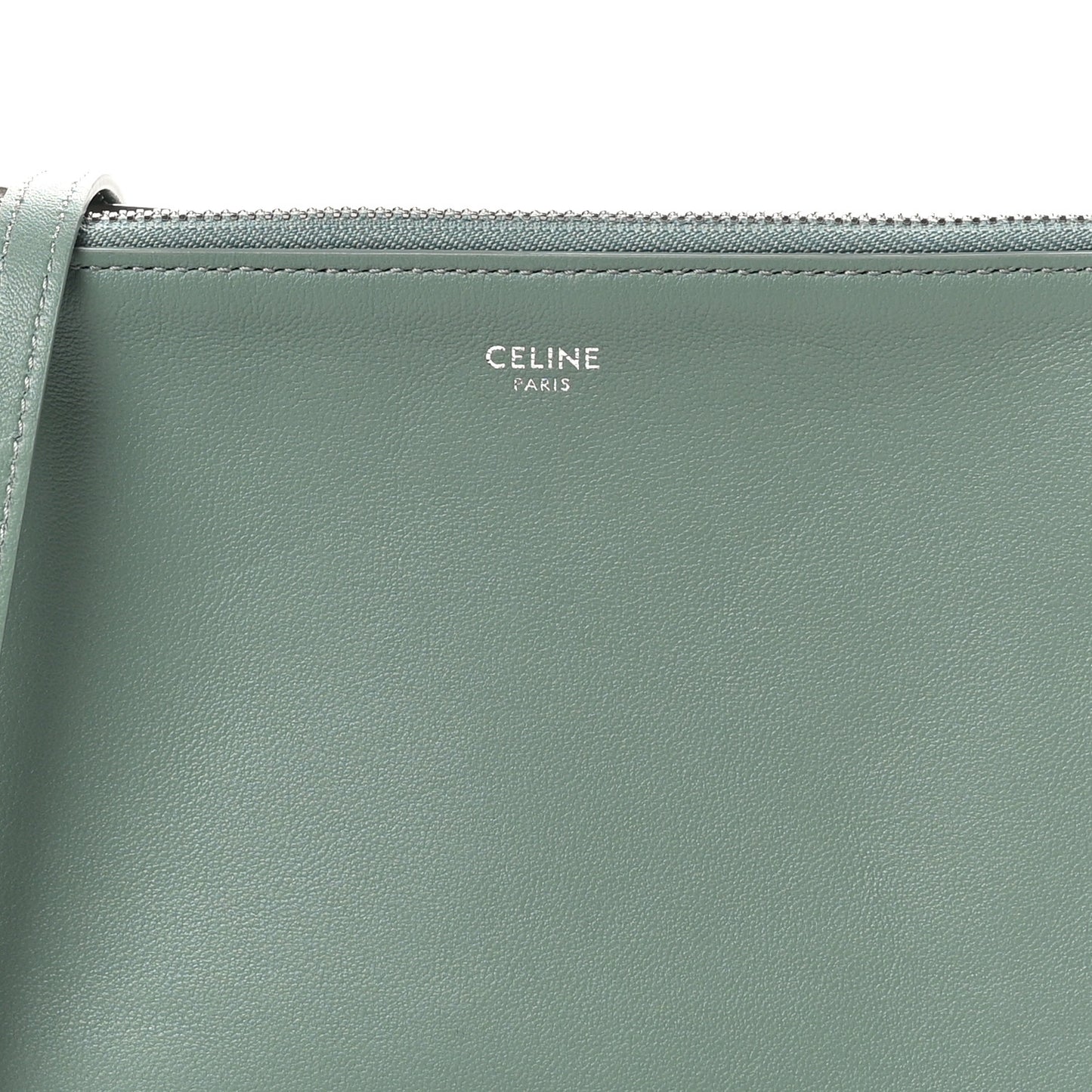 Lambskin Small Trio Crossbody Bag Celadon