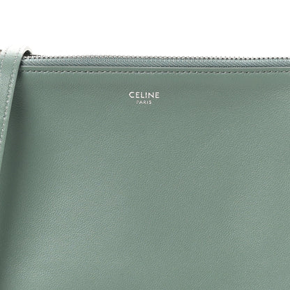 Celine Lambskin Small Trio Crossbody Bag Celadon 8 of 10