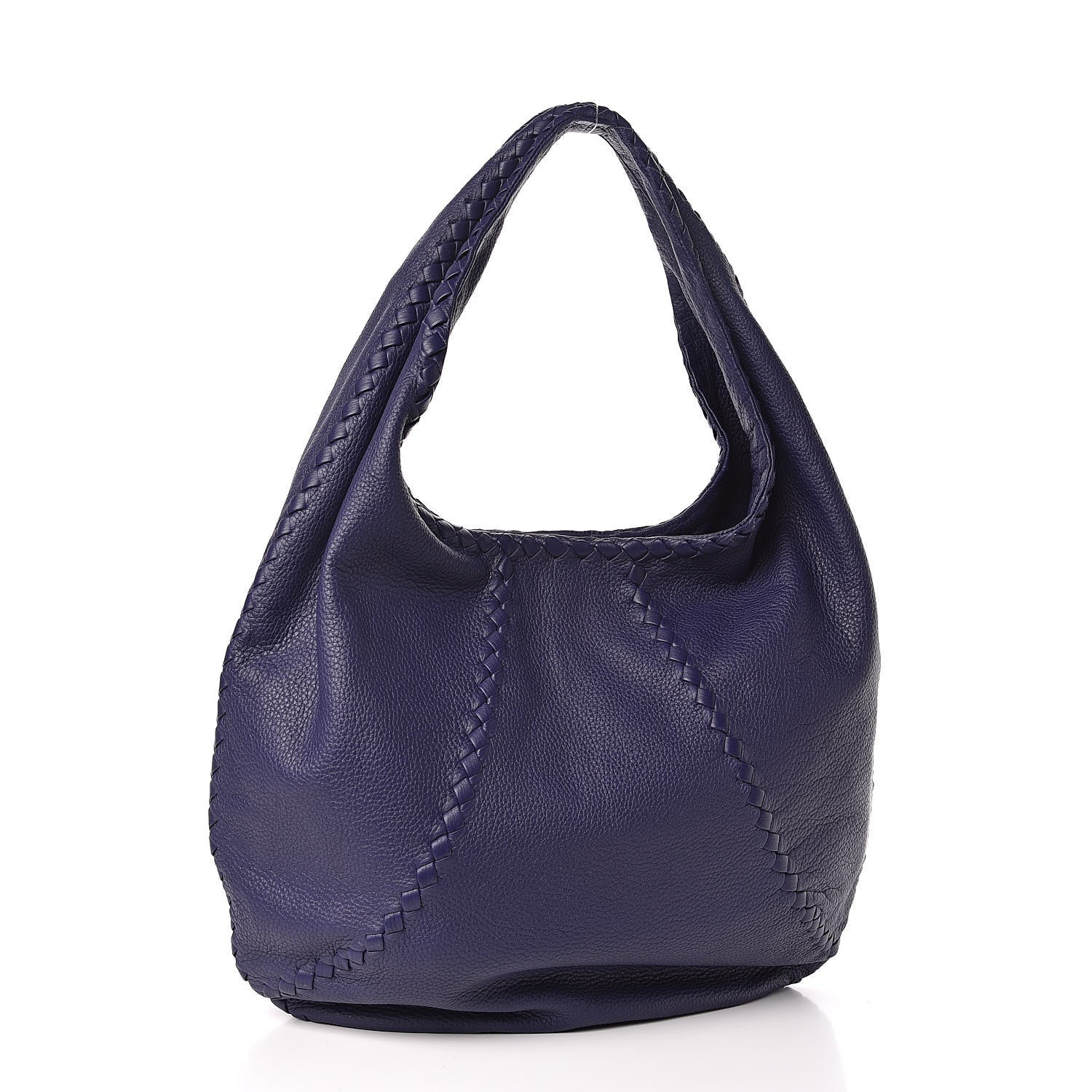 Bottega Veneta Cervo Deerskin Large Hobo Atlantic 3 of 9