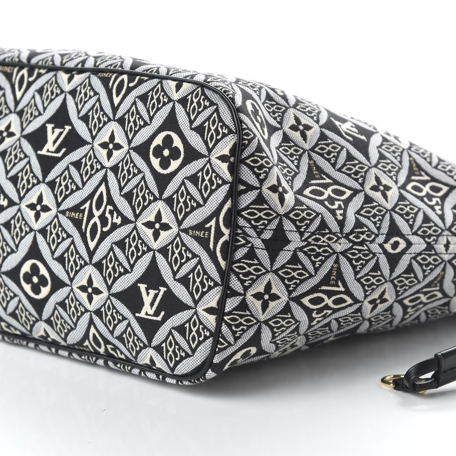 Louis Vuitton Jacquard Since 1854 Neverfull MM Grey 7 of 11