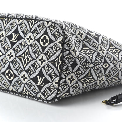 Louis Vuitton Jacquard Since 1854 Neverfull MM Grey 7 of 11