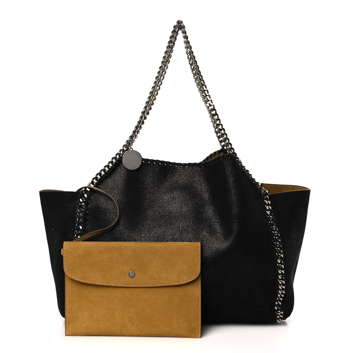 Stella McCartney Shaggy Deer Falabella Reversible Tote Black 1 of 9