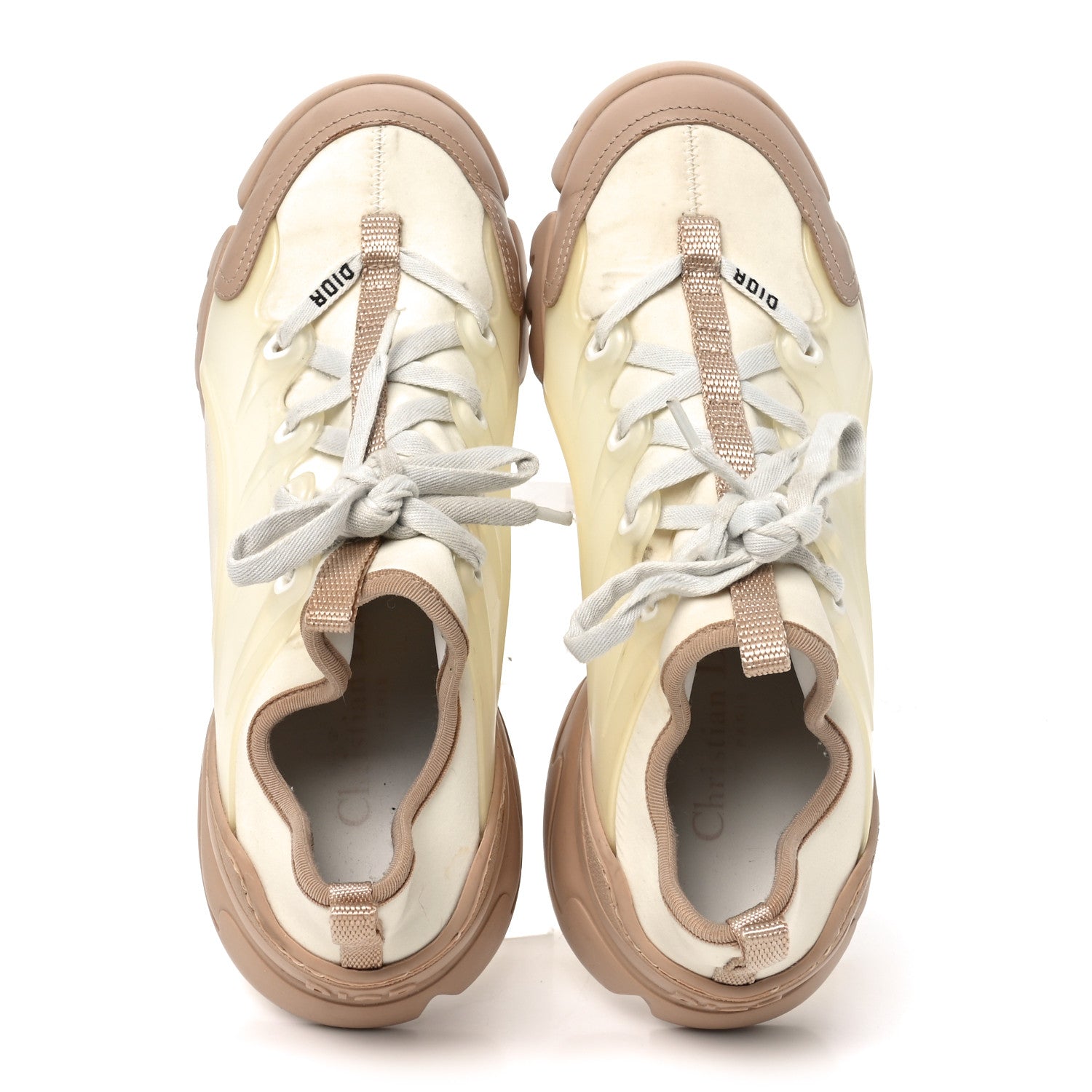 Christian Dior Neoprene Rubber Womens D-Connect Sneakers 36.5