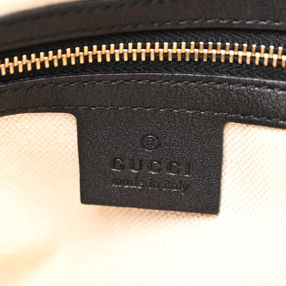 Gucci Guccissima Medium Bree Zippered Tote Black 6 of 10