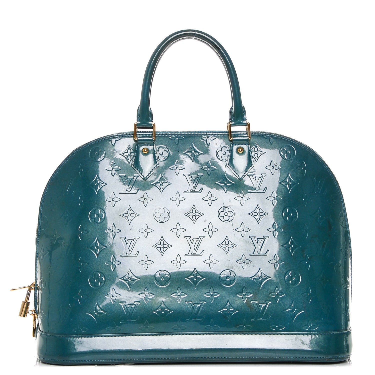 Louis Vuitton Vernis Alma GM Blue Galactic 1 of 8