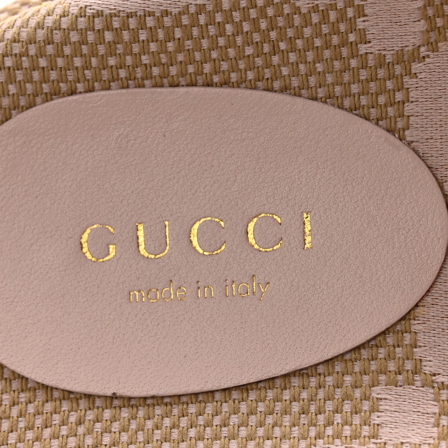 Gucci Monogram Jumbo GG Angelina Platform 55mm Slide Sandals 37 Beige Perfect Pink 6 of 9
