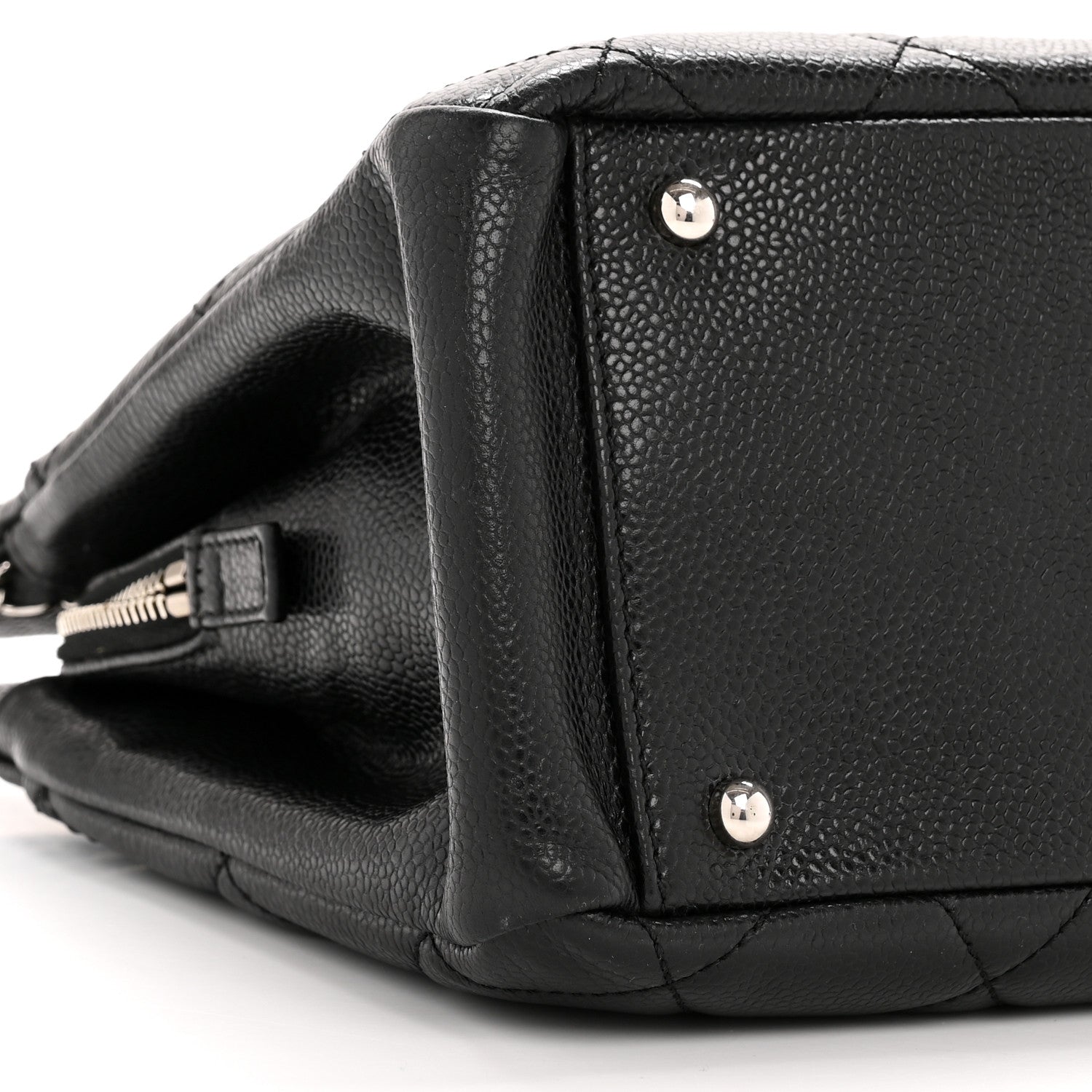 Chanel Caviar Quilted Timeless CC Soft Tote Black 9 of 11