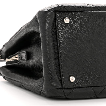 Chanel Caviar Quilted Timeless CC Soft Tote Black 9 of 11