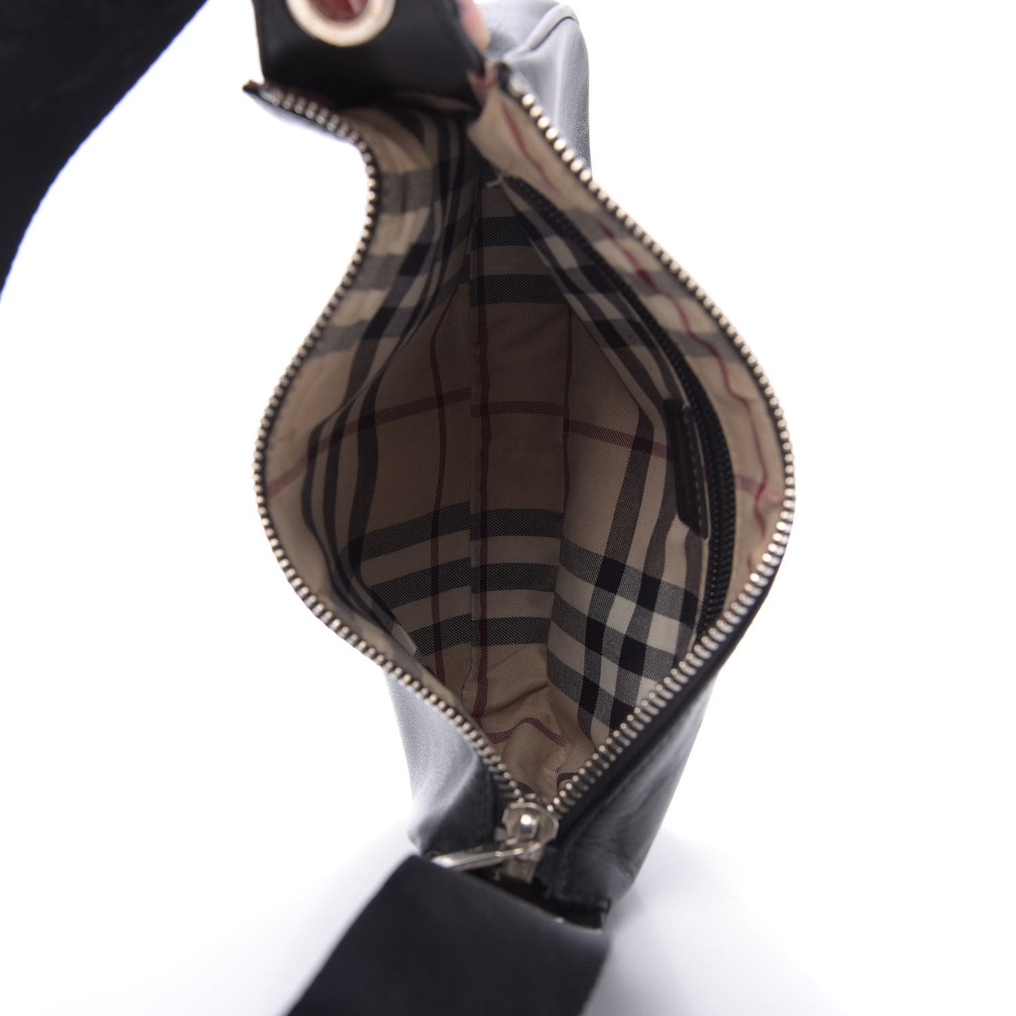 Smooth Calfskin Shoulder Bag Black