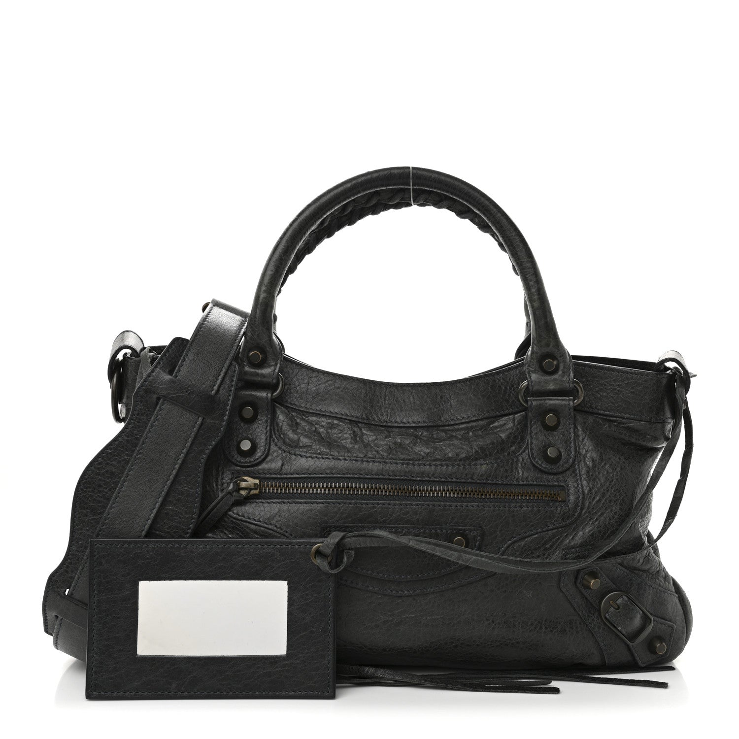 Balenciaga Agneau Classic Hardware First Anthracite 3 of 10