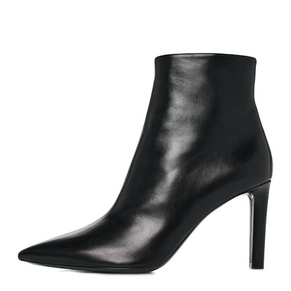 Saint Laurent Santiago Russo Kate 85 Zip Bootie 41 Black 1 of 8