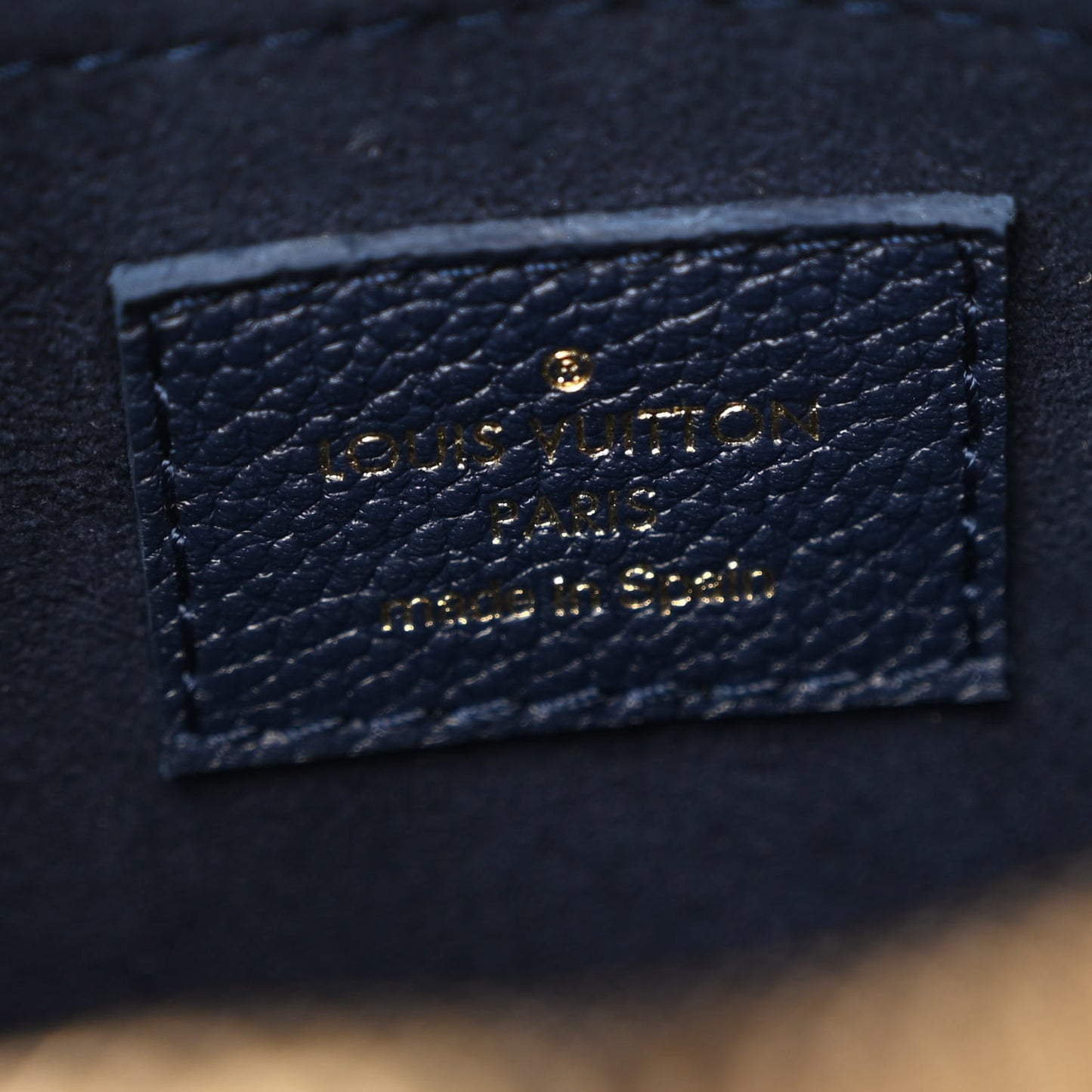 Empreinte Monogram Giant Speedy Bandouliere 20 Navy