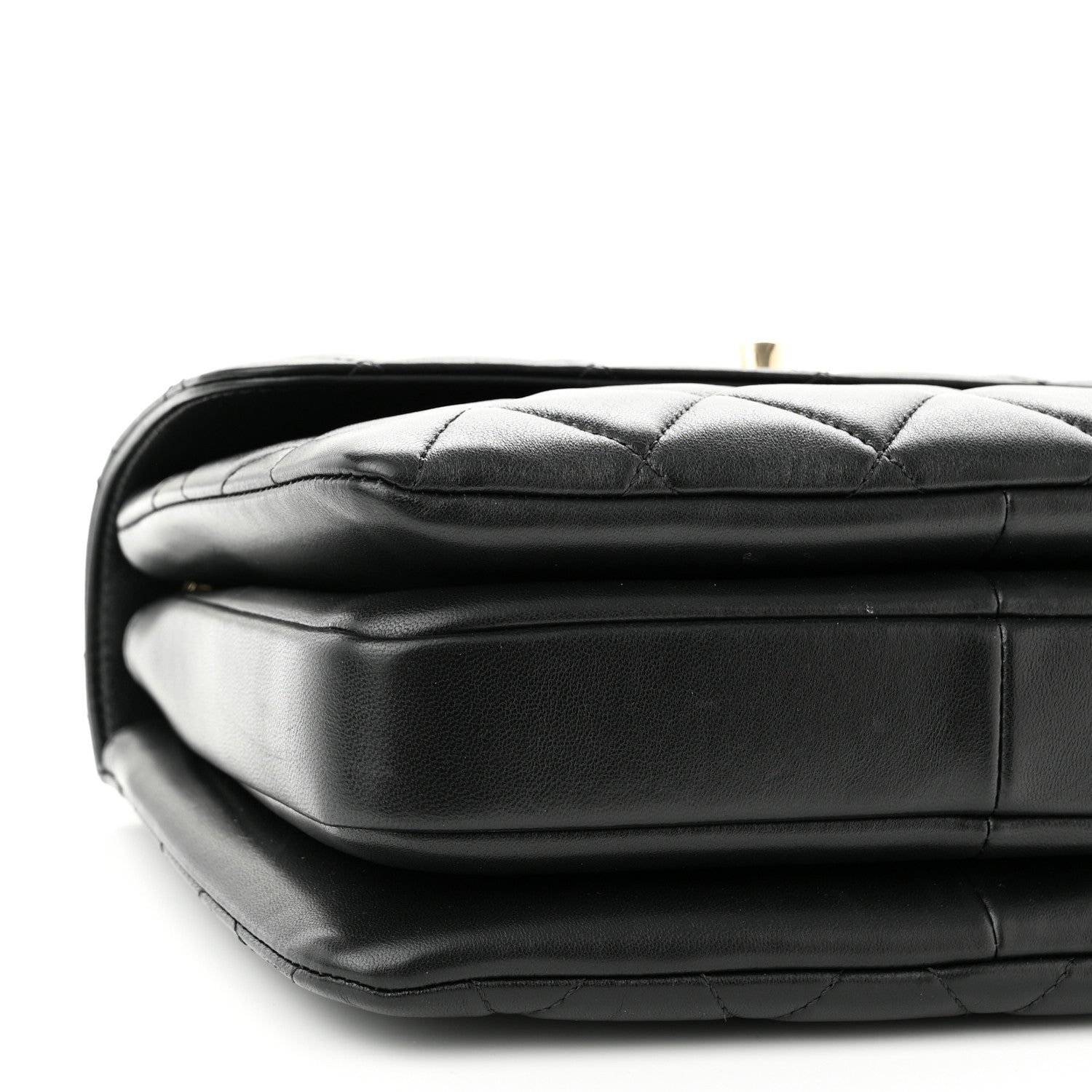Chanel Lambskin Quilted Small Trendy CC Dual Handle Flap Bag Black 9 of 10