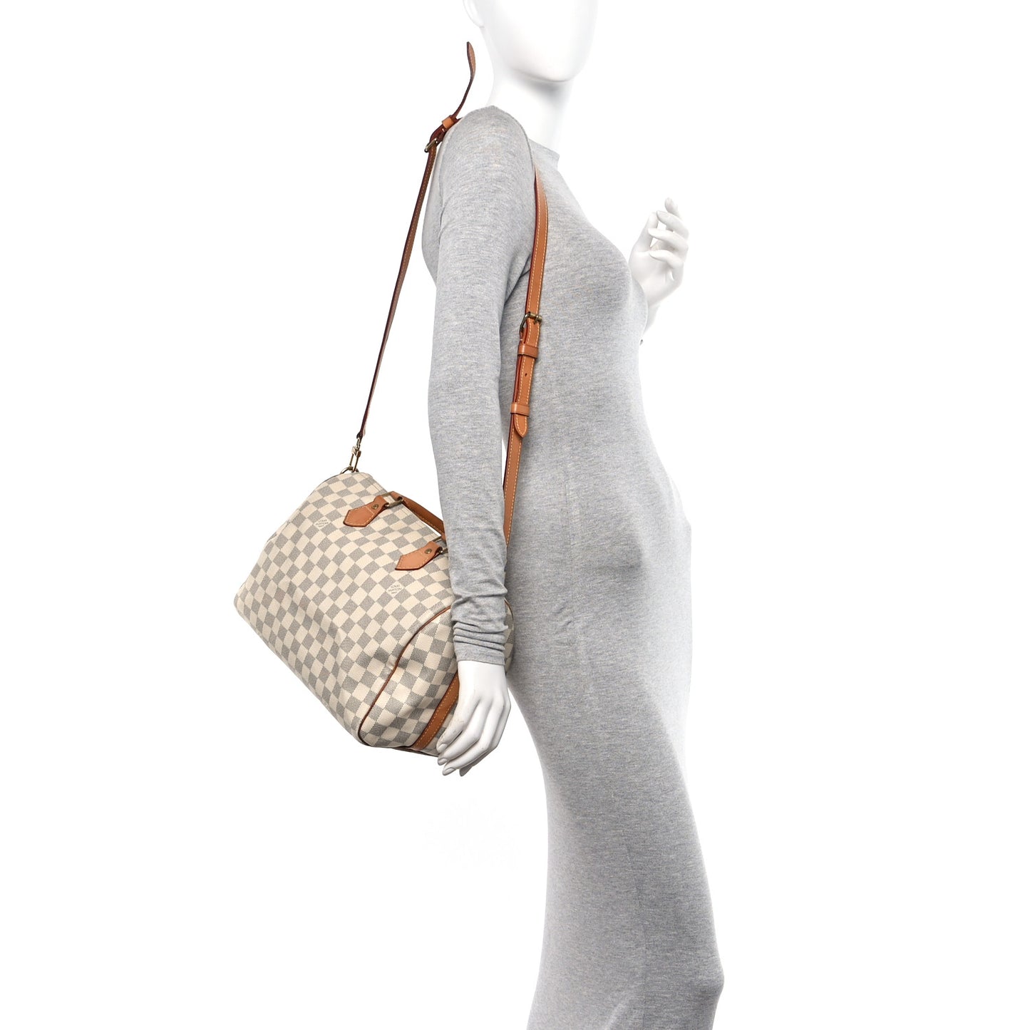 Damier Azur Speedy Bandouliere 30