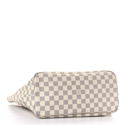 Louis Vuitton Damier Azur Neo Neverfull MM Rose Ballerine 5 of 9