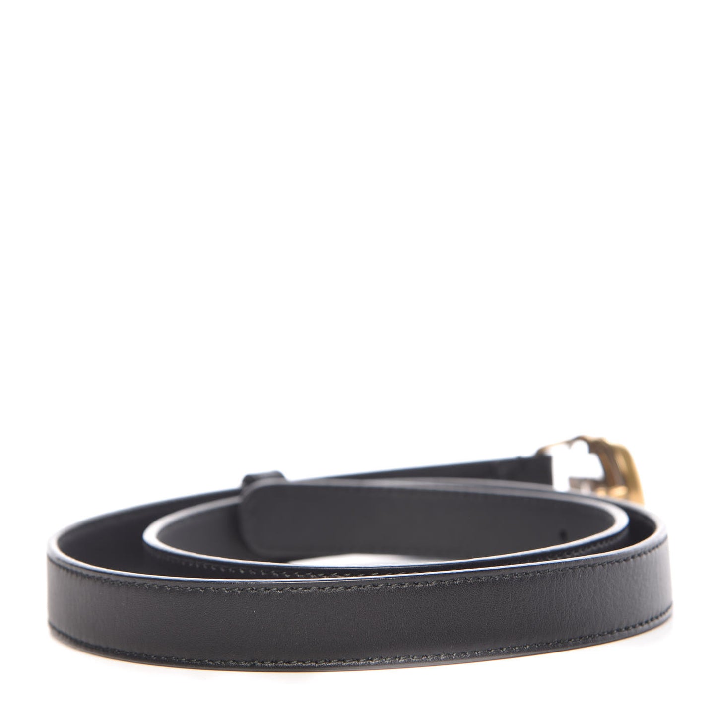 Calfskin Double G 20mm Belt 85 34 Black