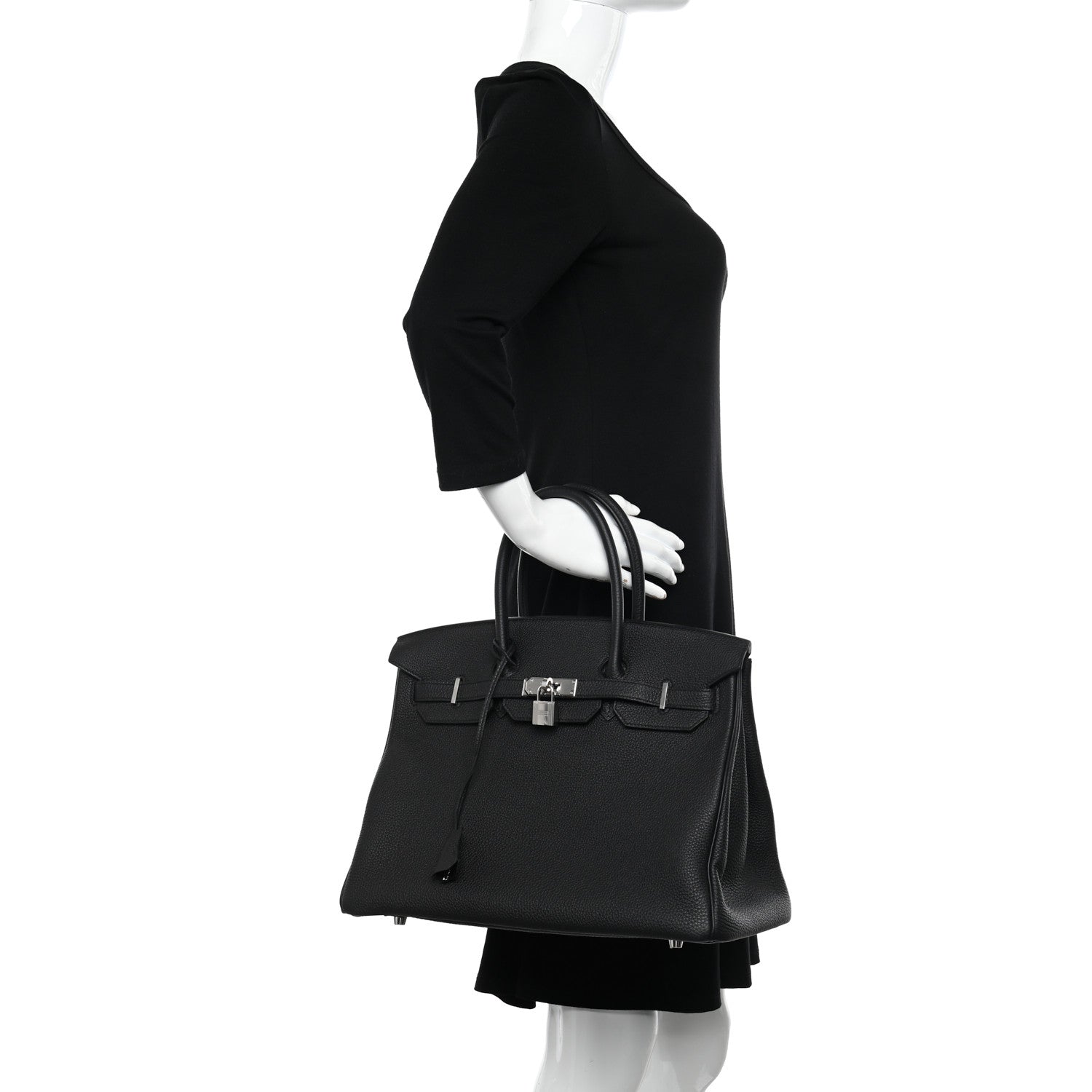 Hermes Togo Birkin 35 Black 2 of 10