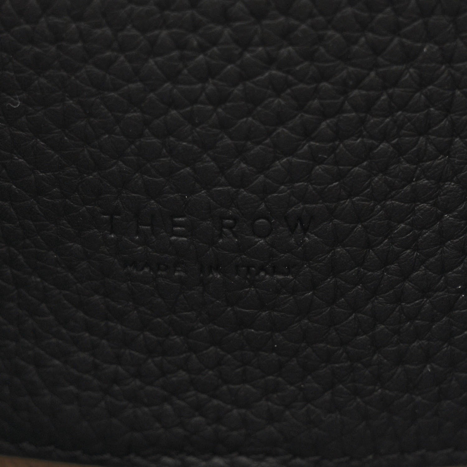 The Row Matte Grained Calfskin Soft Margaux 12 Black 6 of 12