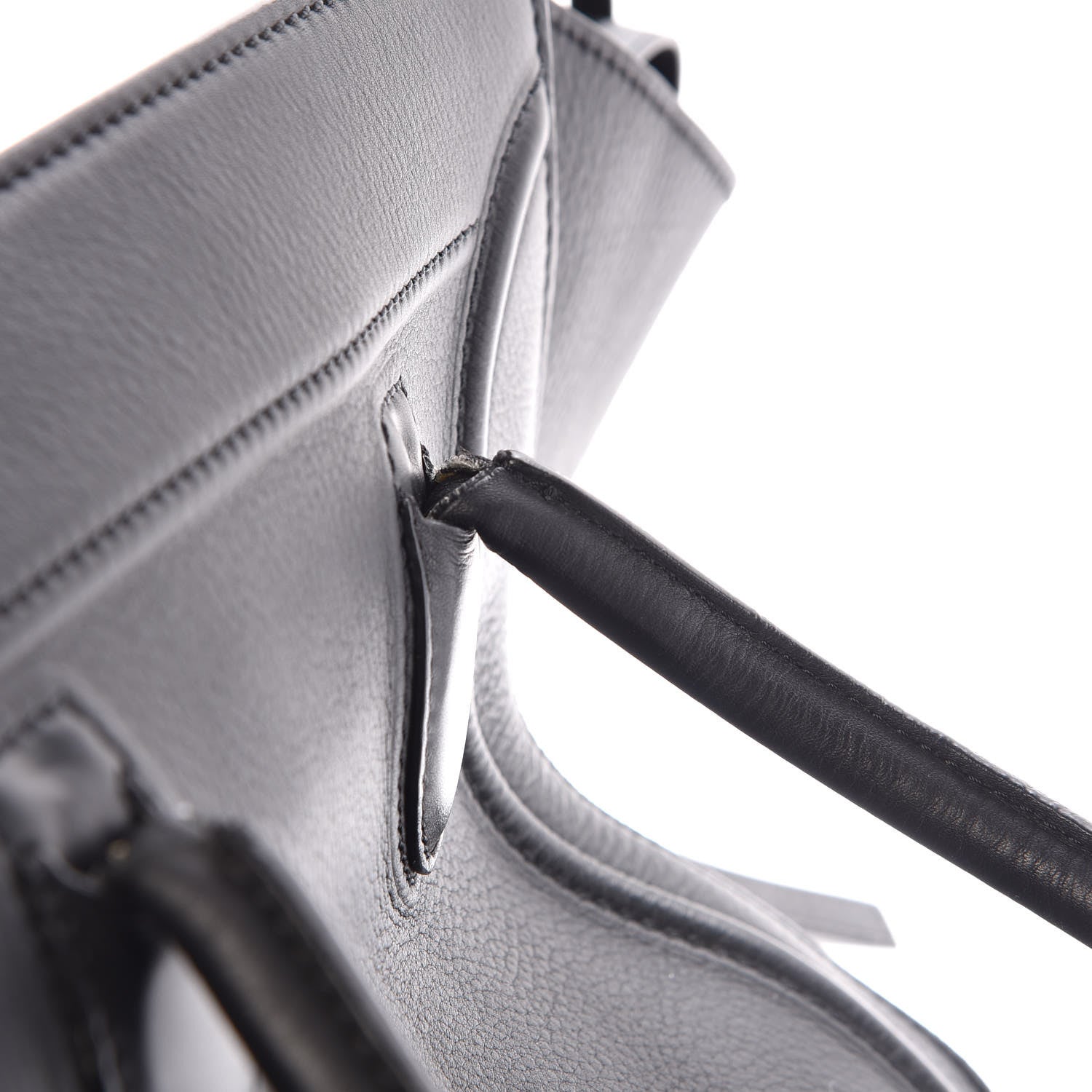 Celine Supple Calfskin Medium Phantom Luggage Black 10 of 22