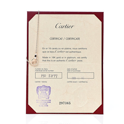 Cartier 18K Pink Gold Interlocking LOVE Bracelet 9 of 9