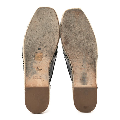 Hermes Goatskin Feria Espadrille 41 Black 6 of 10