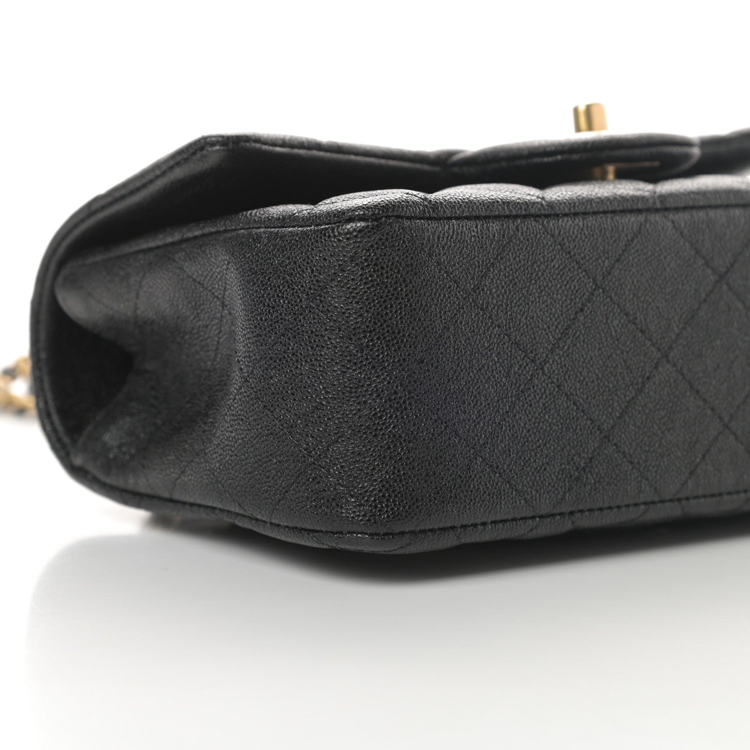 Chanel Caviar Quilted Mini Top Handle Rectangular Flap Black 9 of 12