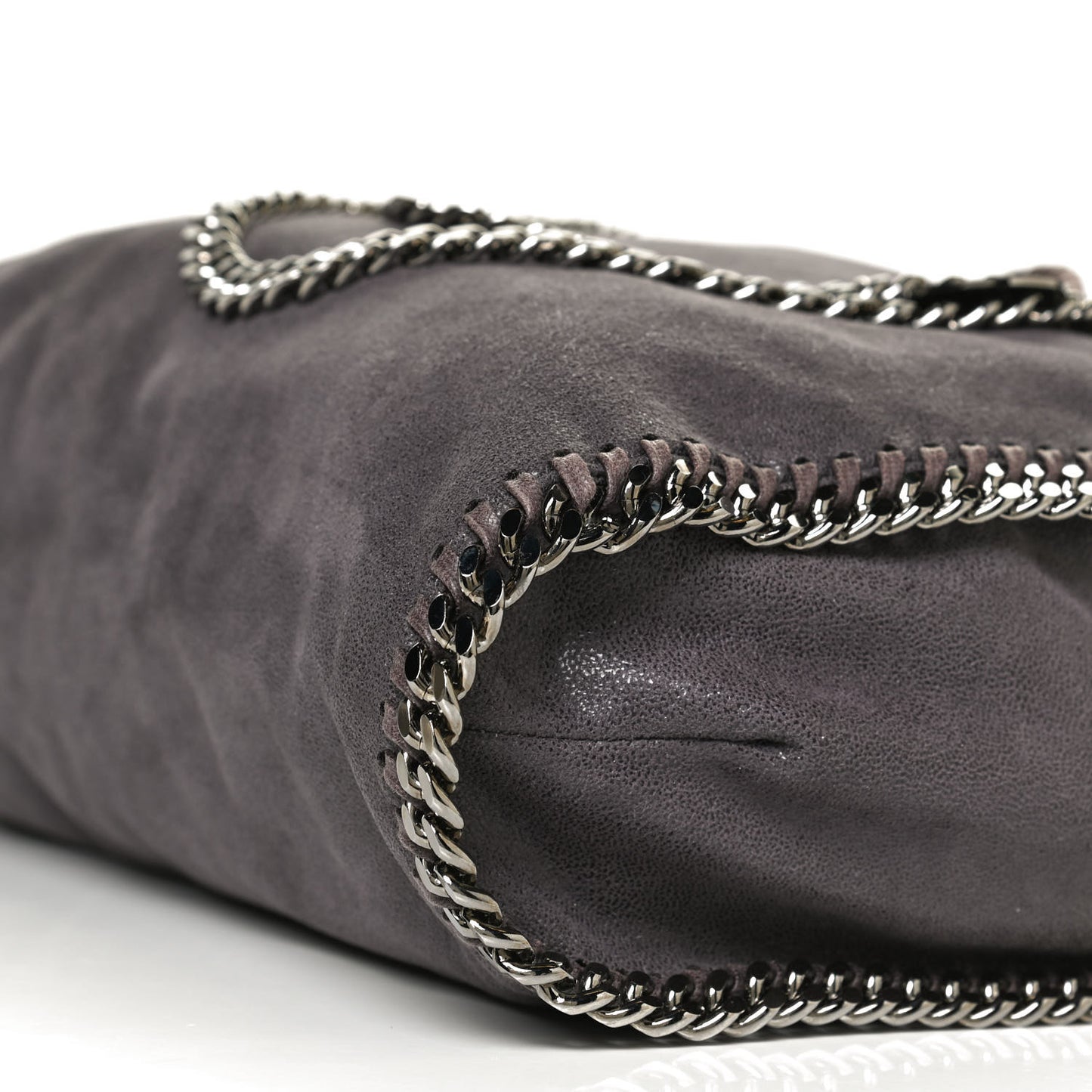 Shaggy Deer Small Falabella Tote Purple