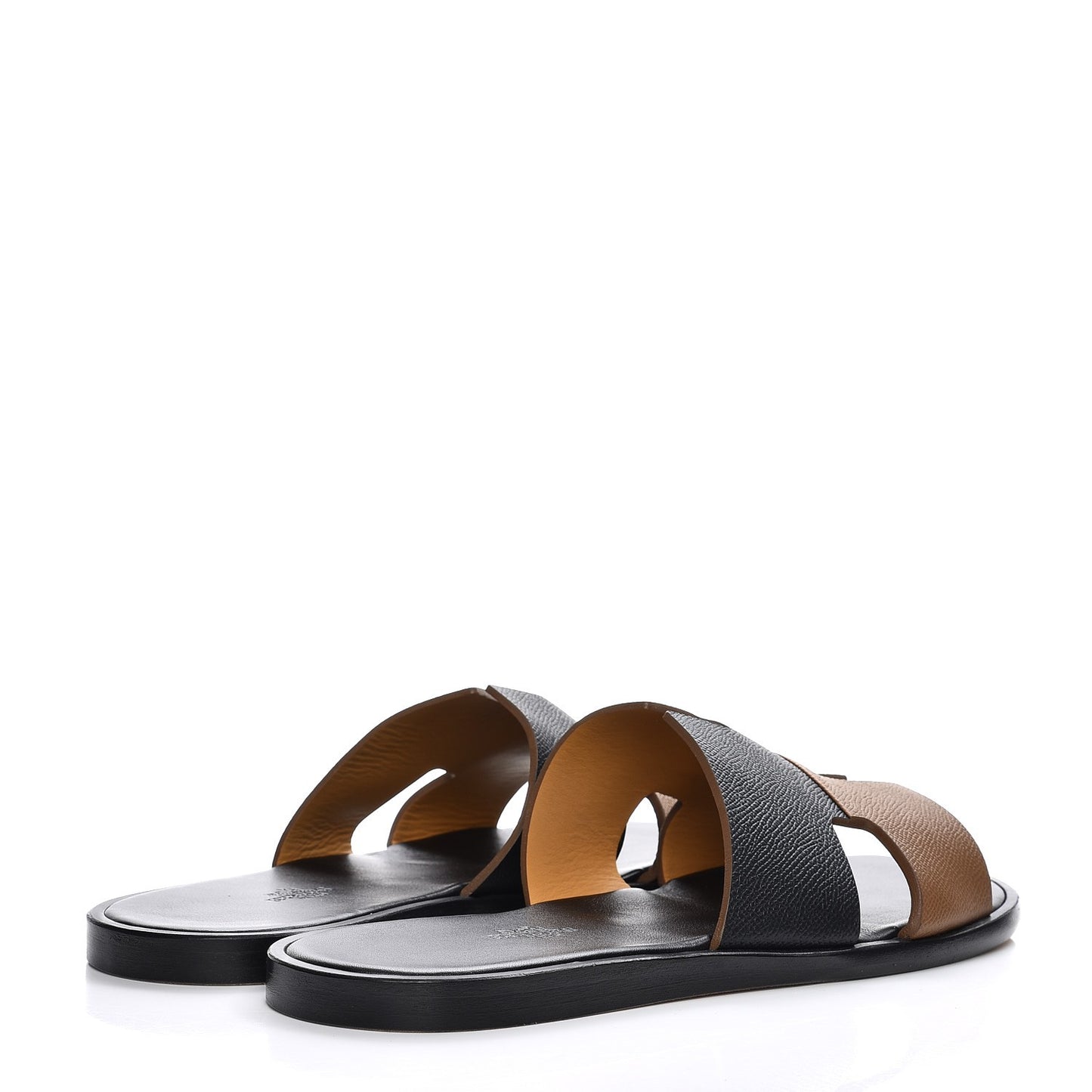 Epsom Bi Color Izmir Mens Sandals 43 Black