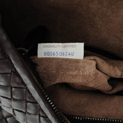 Bottega Veneta Nappa Intrecciato Large Veneta Hobo Ebano 8 of 8
