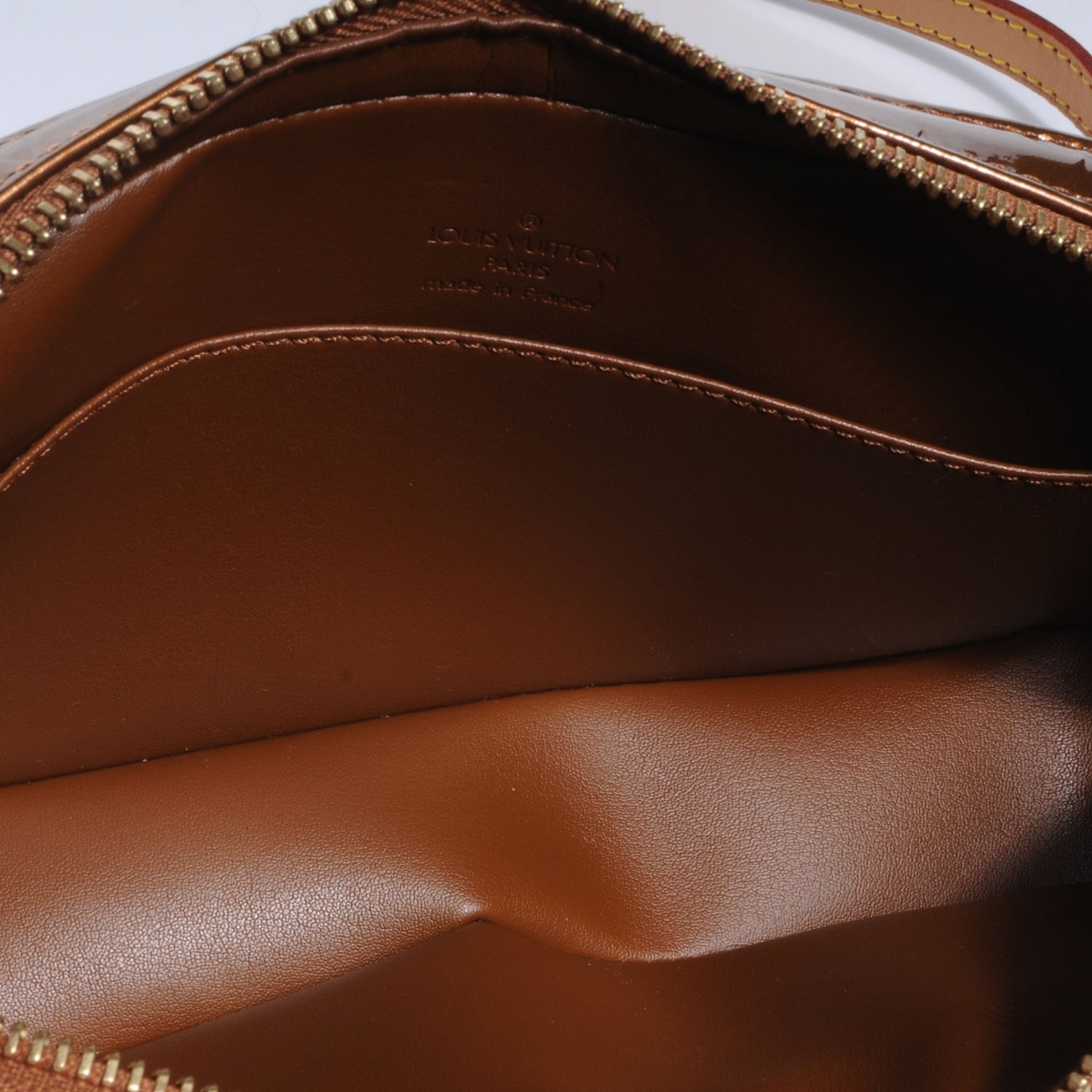 Louis Vuitton Vernis Christie MM Bronze 5 of 7