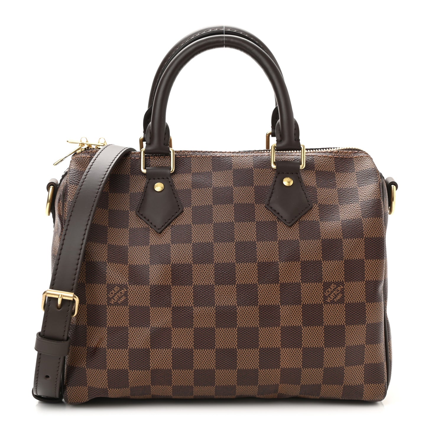 Damier Ebene Speedy Bandouliere 25