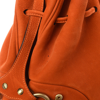 Burberry Nubuck Hobo Orange 9 of 9
