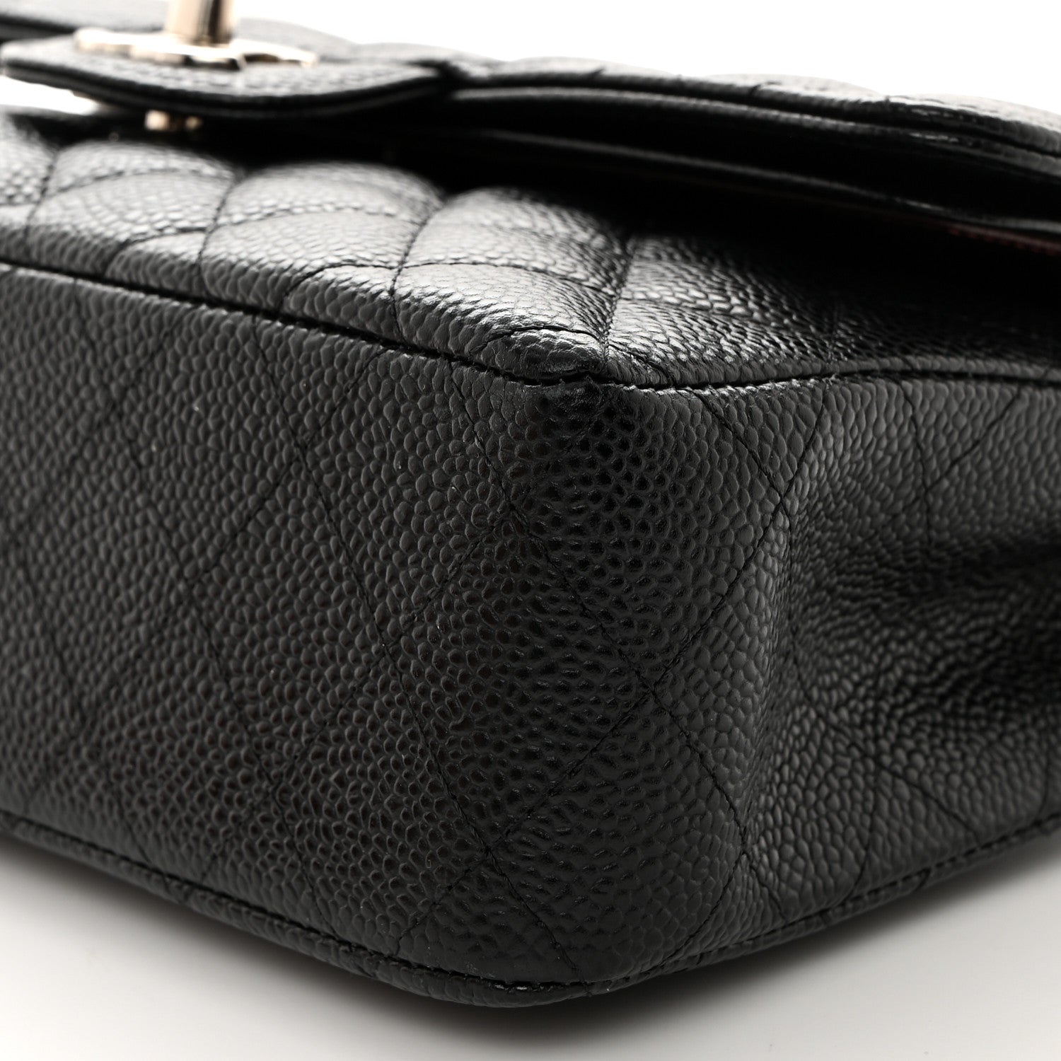 Chanel Caviar Quilted Small Double Flap Black 10 of 10