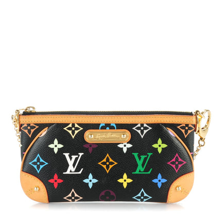 Louis Vuitton Monogram Multicolor Pochette Milla MM Black 1 of 6