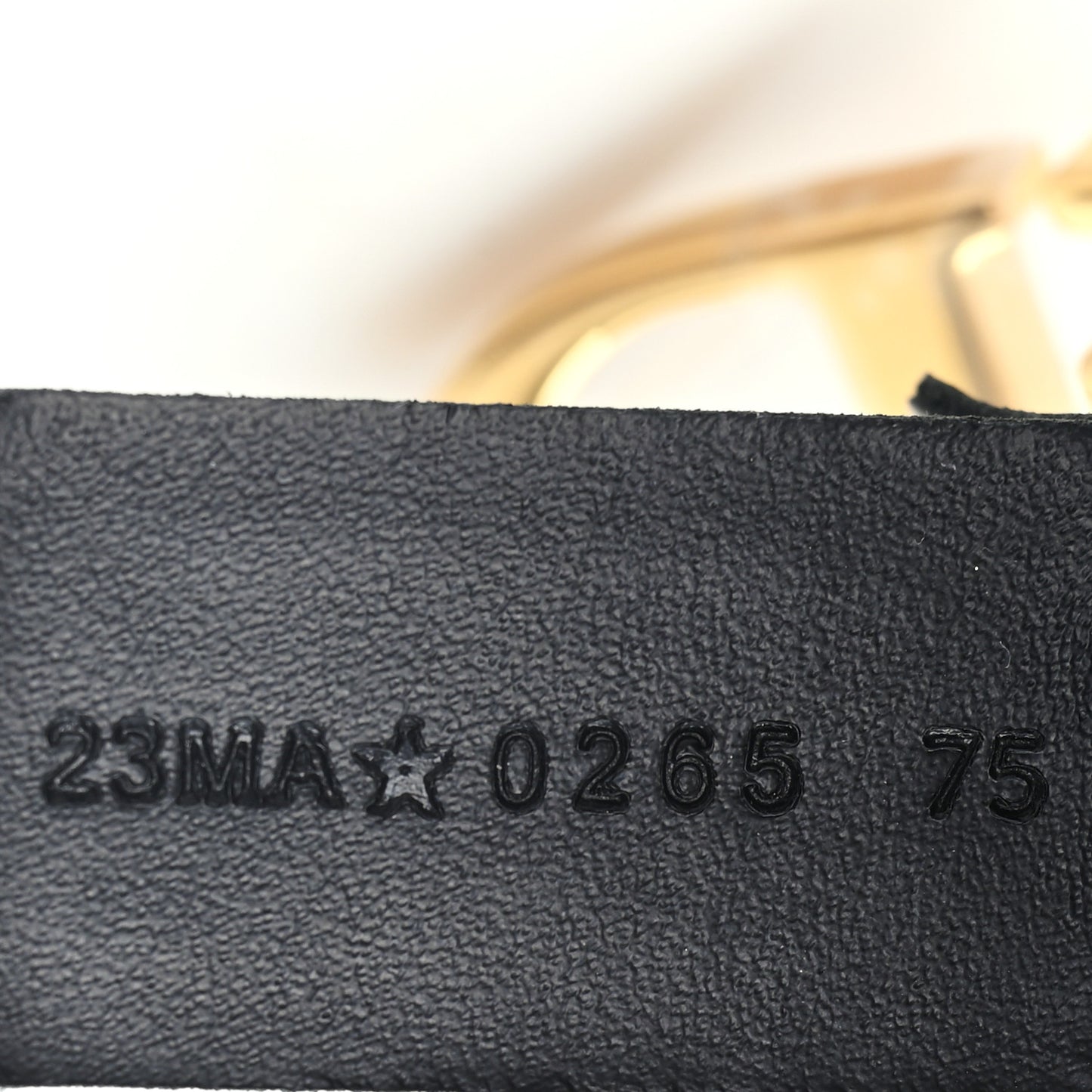 Calfskin 30 Montaigne Reversible Belt 75 30 Black Multicolor
