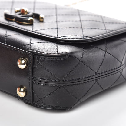 Chanel Calfskin Stitched Small Covered CC Flap Bag Black 6 of 12
