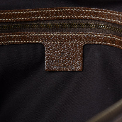 Gucci Monogram Pelham Studded Shoulder Bag Ebony 8 of 13