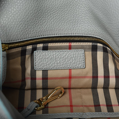 Burberry Grainy Calfskin Medium Cale Hobo Sky Blue 6 of 8