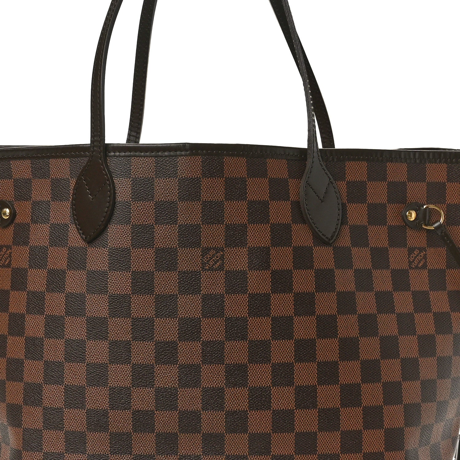 Louis Vuitton Damier Ebene Neverfull MM 7 of 9