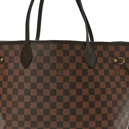 Louis Vuitton Damier Ebene Neverfull MM 7 of 9