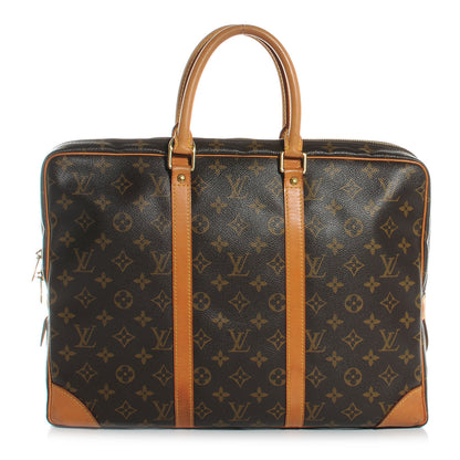 Louis Vuitton Monogram Porte-Documents Voyage Briefcase 1 of 7
