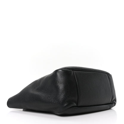 Saint Laurent Grained Deerskin Bea Tote Black 4 of 11