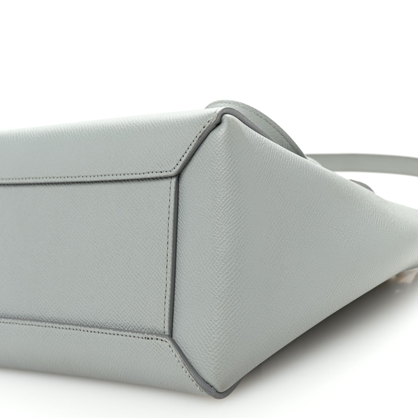 Grained Calfskin Mini Belt Bag Cloud