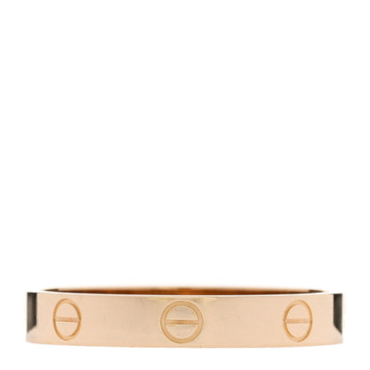 Cartier 18K Yellow Gold 3.5mm LOVE Wedding Band Ring 64 10.75 1 of 5
