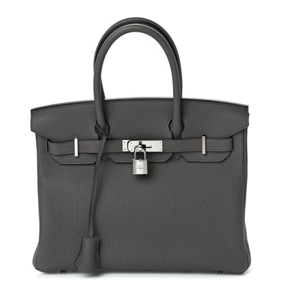 Hermes Togo Birkin 30 Etain 1 of 10
