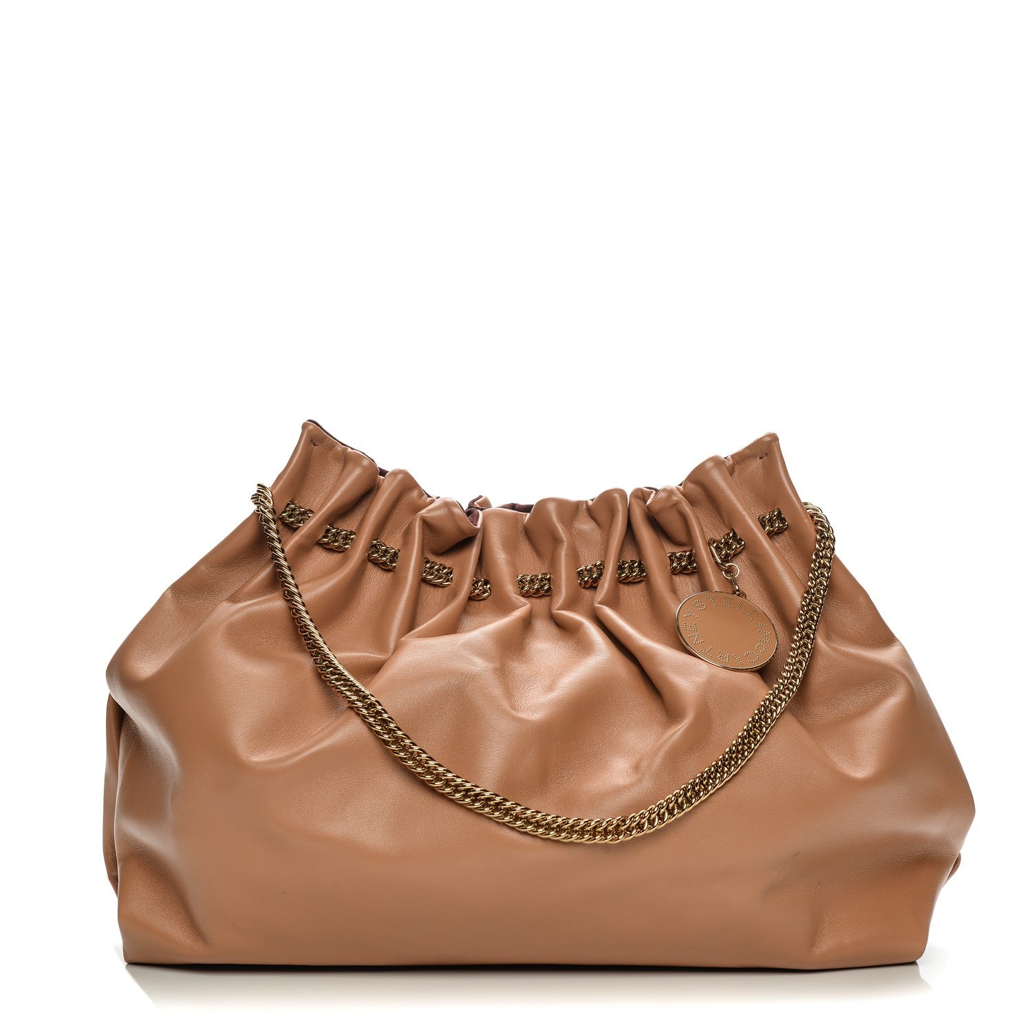 Stella McCartney Eco Alter Nappa Noma Soft Bucket Bag Nude 1 of 6