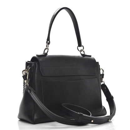 Chloe Calfskin Small Faye Day Shoulder Bag Black 4 of 9